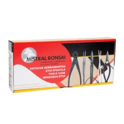 Werkzeugset Für Die Bonsaipflege, 5-teilig, Mit Aufbewahrungstasche -Fiskar Garten Geschaft 0220401215 Werkzeugetui Scheren Kralle Zange Pinzette Staebchen