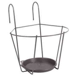 Haken-Blumentopfhalter Metall, Zum Einhängen, Metall, Einfache Nutzung