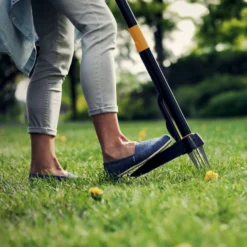 Fiskars Xact Unkrautstecher, Schwarz/orange, Länge 100 Cm -Fiskar Garten Geschaft 0920100957 Xact Unkrautstecher 10 105481