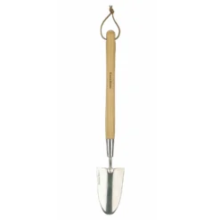 Handschaufel, Lang, Edelstahl, Eschenholz