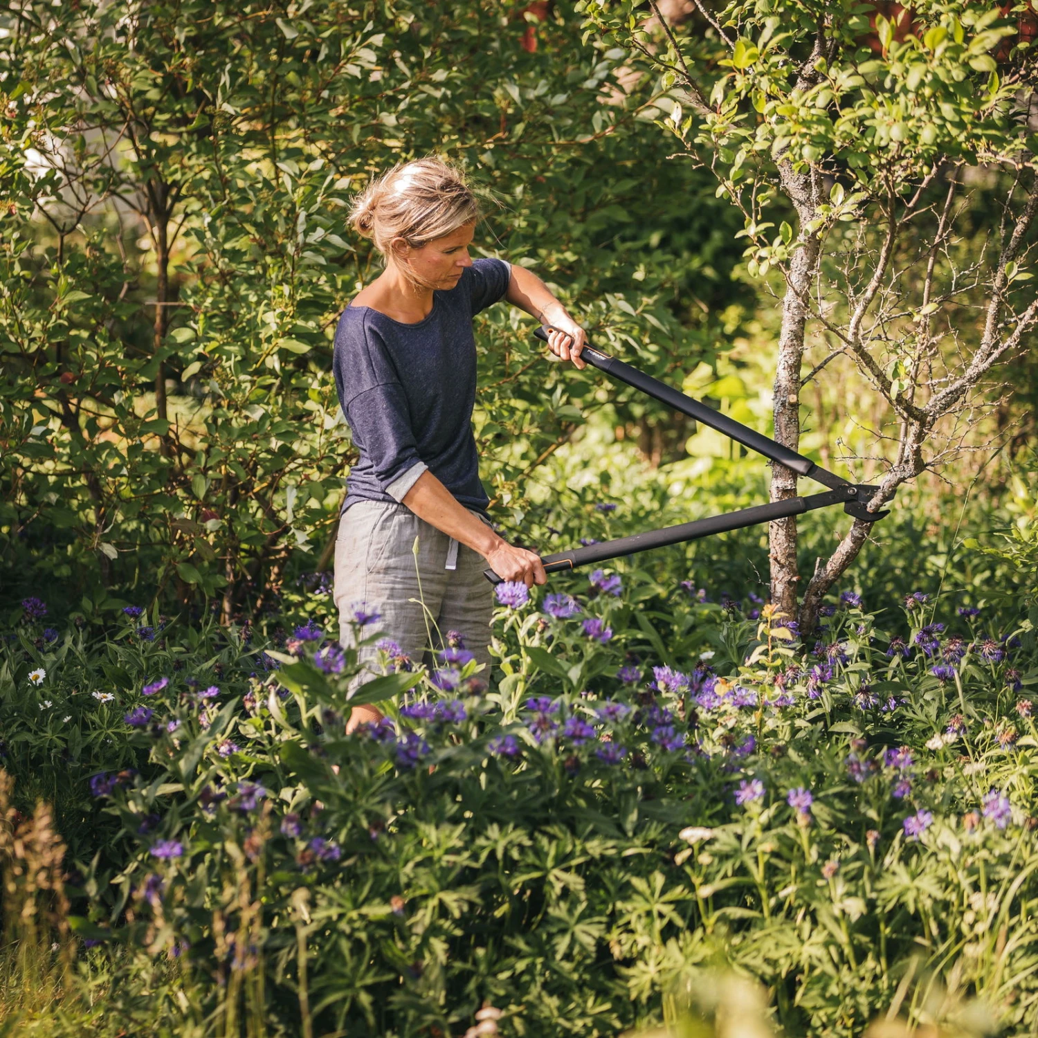 Astschere L28, Schwarz/orange, Ca. 30 X 3 X 18 Cm 1 Astschere L28, Schwarz/orange, Ca. 30 X 3 X 18 Cm