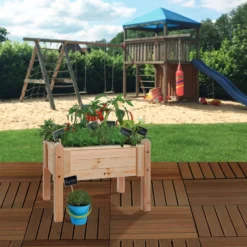 Kinderhochbeet 'Sophia', Naturbelassen, Ca. 70 X 50 X 56 Cm 7 Kinderhochbeet 'Sophia', Naturbelassen, Ca. 70 X 50 X 56 Cm -Fiskar Garten Geschaft 0920500145 Koelles Beste Kinderhochbeet Sophia 1 114690