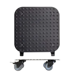 Pflanzenroller 'Alaska', Tragkraft 150 Kg, Anthrazit, Alu, 7 X 29 X 29 Cm -Fiskar Garten Geschaft 0920600517 pflanzenroller alaska 6 116722