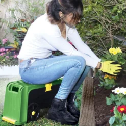 Gartenhocker 'Roll’n‘Kneel', Tragkraft 100 Kg -Fiskar Garten Geschaft 0920600538 Roll N Kneel 4in1 Gartenhocker TK 100kg 1 118897