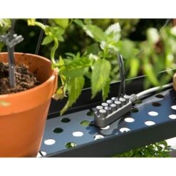 Gardena Urlaubsbewässerung City-Gardening, Bis Zu 36 Töpfe, Transformator, Zeitschaltuhr -Fiskar Garten Geschaft 0930100238 city Gardening Urlaubsbewaesserung fuer bis zu 36 Topfpflanzen 6 61505