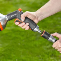 Wasserstop, Gardena, 1/2" - 5/8", Kunststoff-Metall-Ausführung -Fiskar Garten Geschaft 0930101359 Premium Wasserstop lose 1 2 Zoll 5 8 Zoll 4 61523