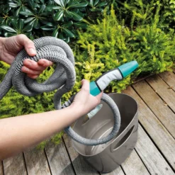 Aquapop Mit Selbstaufdehnbarem Schlauch, 5-15m, Braun, Kunststoff / Polyester 12 Aquapop Mit Selbstaufdehnbarem Schlauch, 5-15m, Braun, Kunststoff / Polyester -Fiskar Garten Geschaft 0930200478 Aquapop mit 5 15m selbstdehnbarem Schlauch braun 4 58936