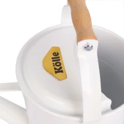 Zinkgießkanne Mit Holzgriff & Messingbrause, Weiß -Fiskar Garten Geschaft 0930401407 0930401408 KB Zinkgiesskanne mit Holzgriff Messingbrause weiss 2 111490