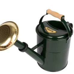 Zinkgießkanne Mit Kurzem Griff, Dunkelgrün, 5 Liter -Fiskar Garten Geschaft 0930401410 KB Zinkgiesskanne dunkelgruen 4 111493