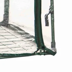 Tomaten-Gewächshaus, 100 X 50 X 150 Cm, Grün, PVC-Folie, Gitterboden -Fiskar Garten Geschaft 0980200176 Tomaten Gewaechshaus gruen 100x50x150cm2 65604