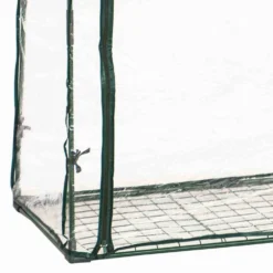 Tomaten-Gewächshaus, 100 X 50 X 150 Cm, Grün, PVC-Folie, Gitterboden -Fiskar Garten Geschaft 0980200176 Tomaten Gewaechshaus gruen 100x50x150cm3 65603