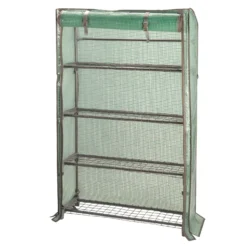 Balkongewächshaus 'Compact GroZone', Ca. 130 X 80 X 30 Cm 7 Balkongewächshaus 'Compact GroZone', Ca. 130 X 80 X 30 Cm -Fiskar Garten Geschaft 0980200189 Compact GroZone 4 Regale 2 99247