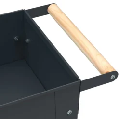 Hochbeet-Trolley Mit Rädern, Anthrazit, Metall, 75 X 35 X 80 Cm, 47 L -Fiskar Garten Geschaft 0980250141 Urban Garden Trolly auf Raedern anthrazit 2 84500