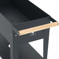 Hochbeet-Trolley Mit Rädern, Anthrazit, Metall, 75 X 35 X 80 Cm, 47 L -Fiskar Garten Geschaft 0980250141 Urban Garden Trolly auf Raedern anthrazit 5 84497