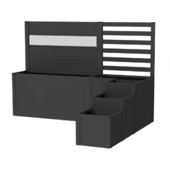 Biohort Terrassenabgrenzung 'Da Vinci' Mit Sichtschutz, 250 X 201 X 168 Cm