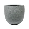 Pflanzgefäß Rock Line Farnham, Granitgrau, Glasfaserverstärkter Kunststoff