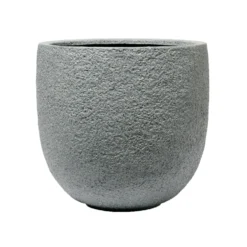 Pflanzgefäß Rock Line Farnham, Granitgrau, Glasfaserverstärkter Kunststoff
