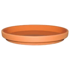 Untersetzer 'XL Natur', Rotbraun, Ton Glasiert