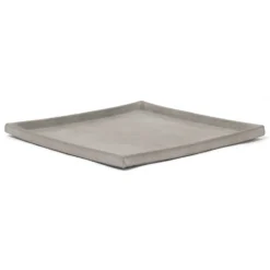 Untersetzer Seaford Pure Line, Beton, L 32 X B 32 X H 2 Cm