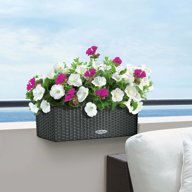 LECHUZA Balconera Cottage, Granit, 50 X 19 X 19 Cm 4 LECHUZA Balconera Cottage, Granit, 50 X 19 X 19 Cm – Bild 4