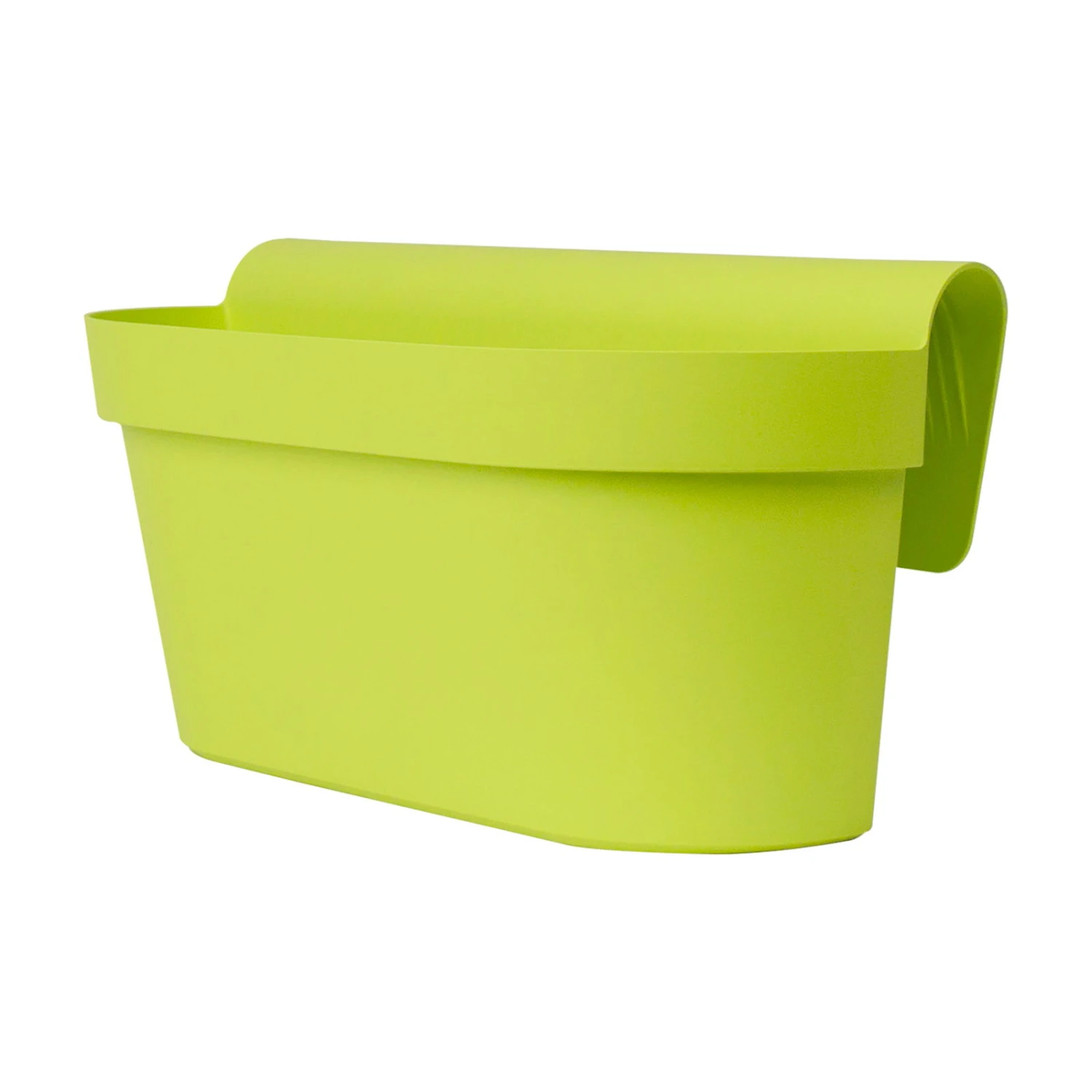 Balkon-Hängekasten UP Cassetta, Apfelgrün, 50 Cm, 9 Liter 1 Balkon-Hängekasten UP Cassetta, Apfelgrün, 50 Cm, 9 Liter