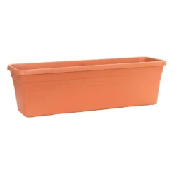 Blumen- & Bewässerungskasten 'Mediterran', Terra, L 60 X B 19,5 X H 17 Cm