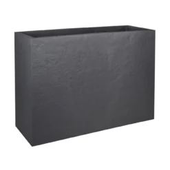 Pflanzkasten 'Volcania Crunch High', Anthrazit, L 78,5 X B 29,5 X H 60 Cm