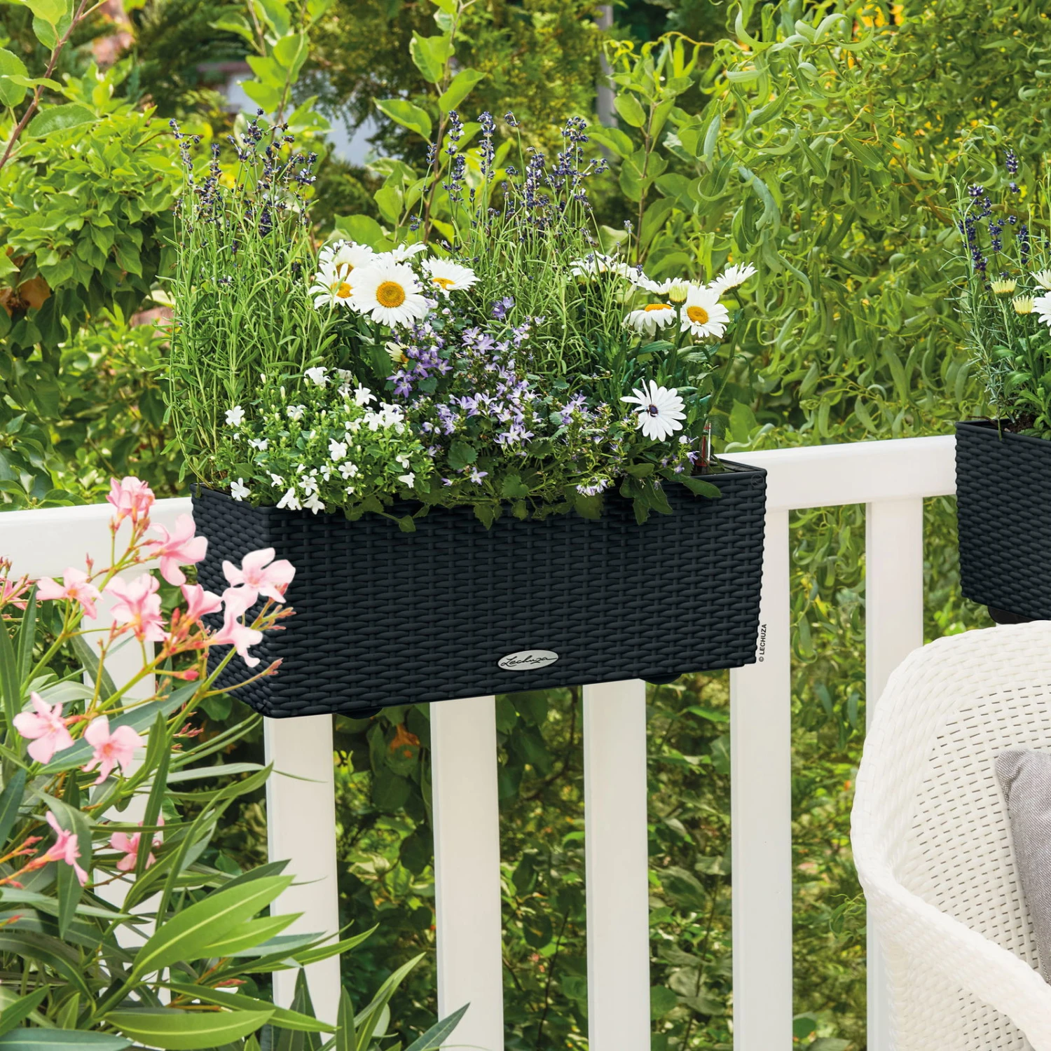 Balconera Cottage 50', Graphit Schwarz, Ca. 50 X 19 X 19 Cm 3 Balconera Cottage 50', Graphit Schwarz, Ca. 50 X 19 X 19 Cm – Bild 3