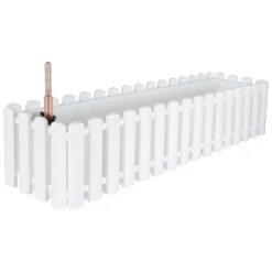 Bewässerungsblumenkasten 'Aqua Palido', Weiß