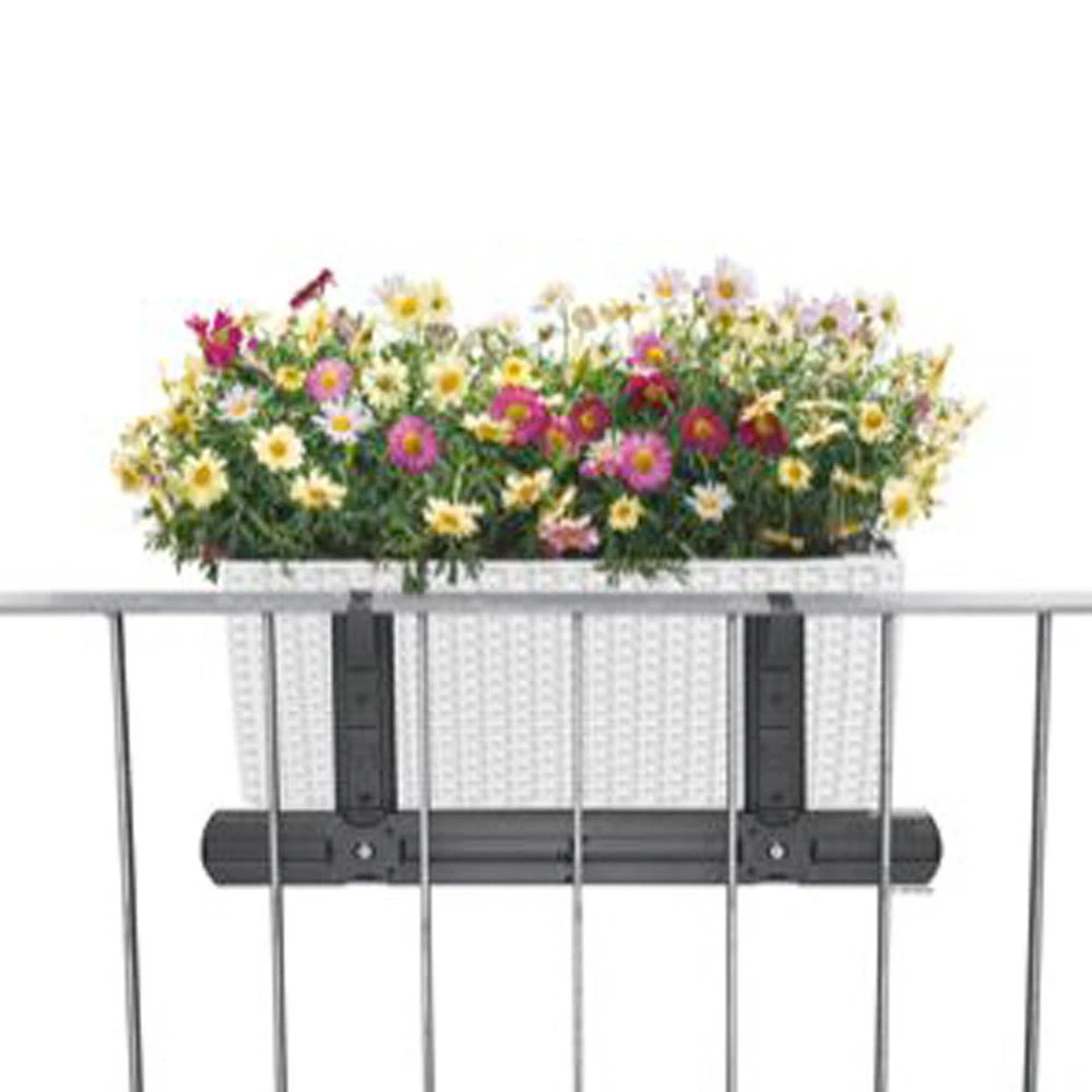 LECHUZA® Balkonkastenhalter-Ergänzung, Weiß, Für Balconera 50 Und 80 1 LECHUZA® Balkonkastenhalter-Ergänzung, Weiß, Für Balconera 50 Und 80